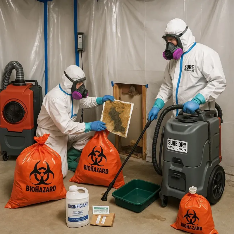 Contaminated Water Handling Protocols process in Encantada-Ranchito-El Calaboz, TX